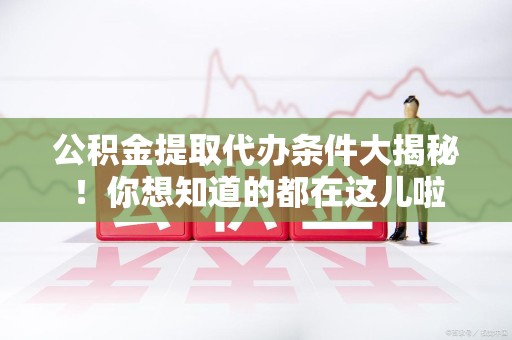 埇桥公积金提取代办条件大揭秘！你想知道的都在这儿啦